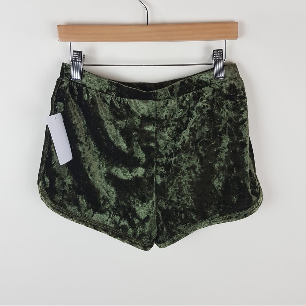 COPY - Velvet track shorts